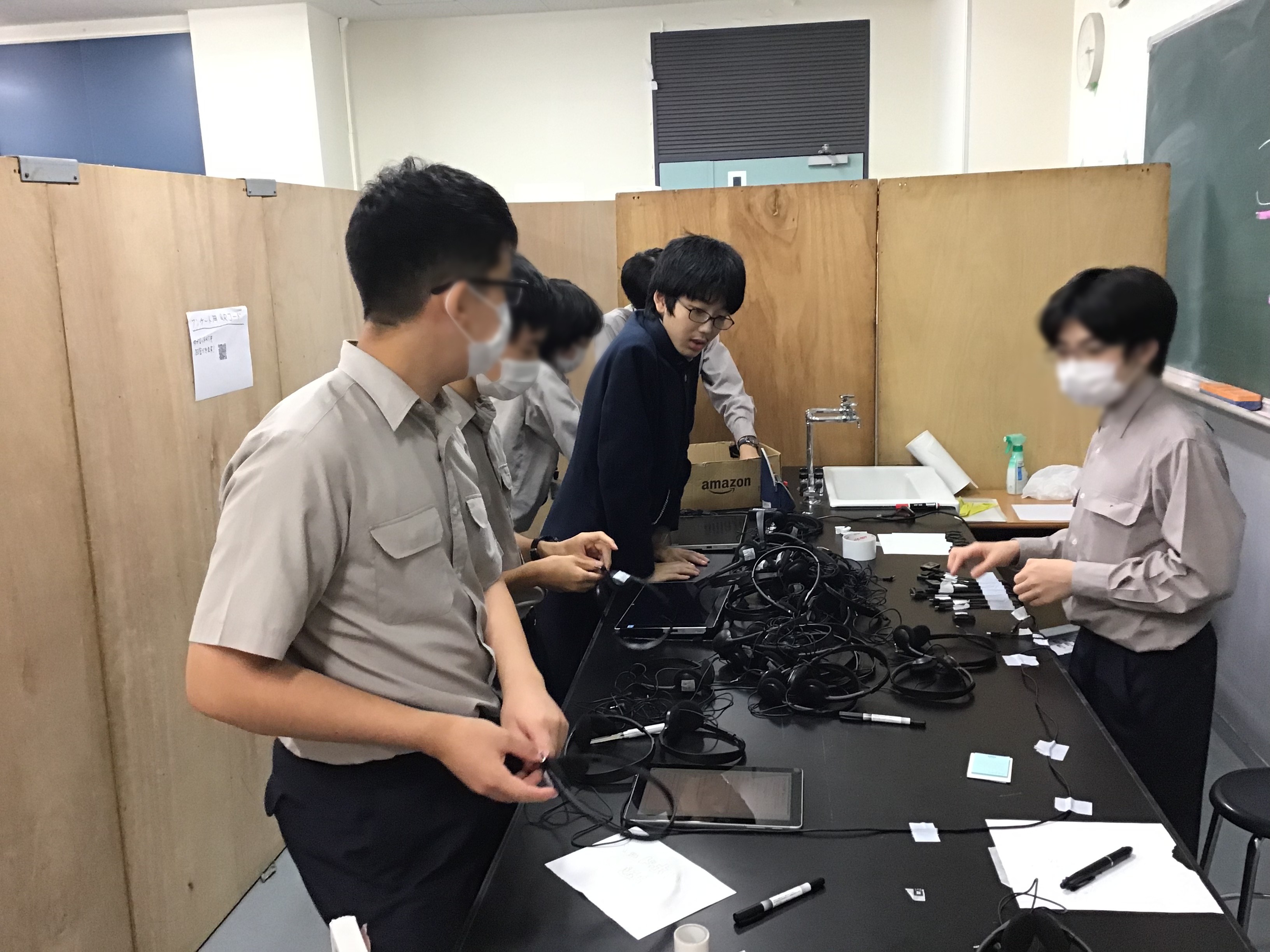 準備の様子