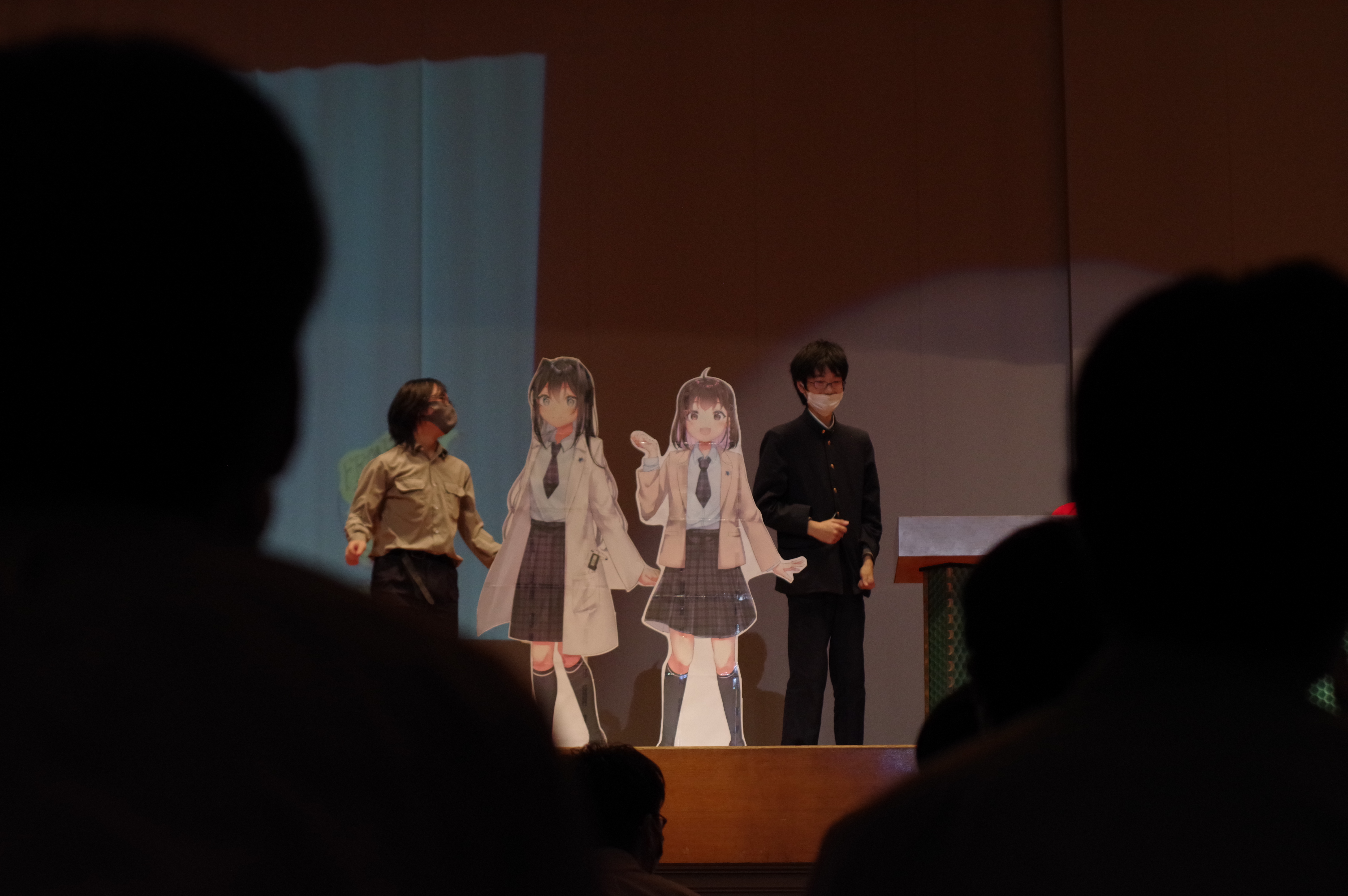 ステージでの表彰