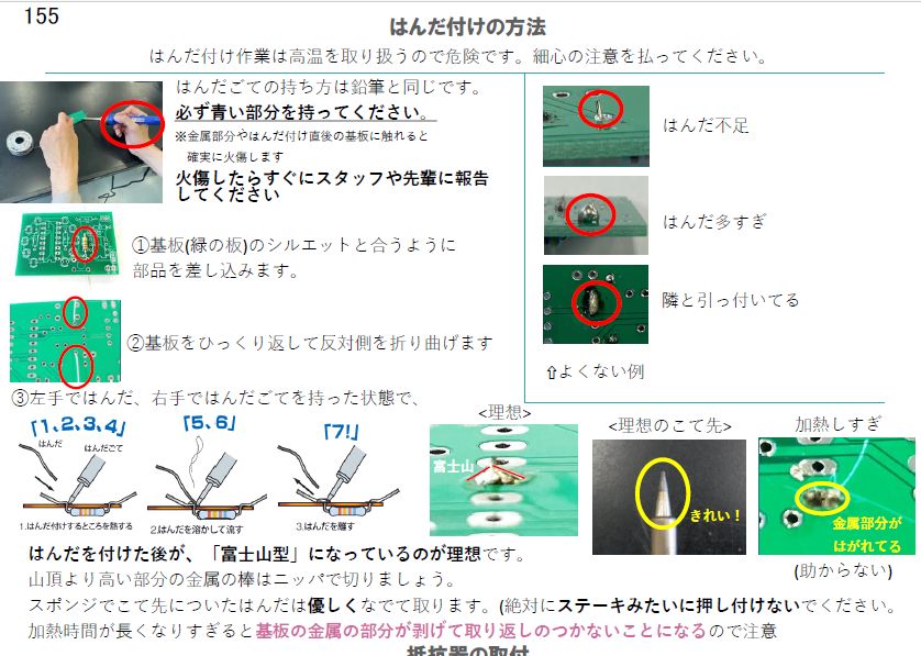 はんだ付けの解説