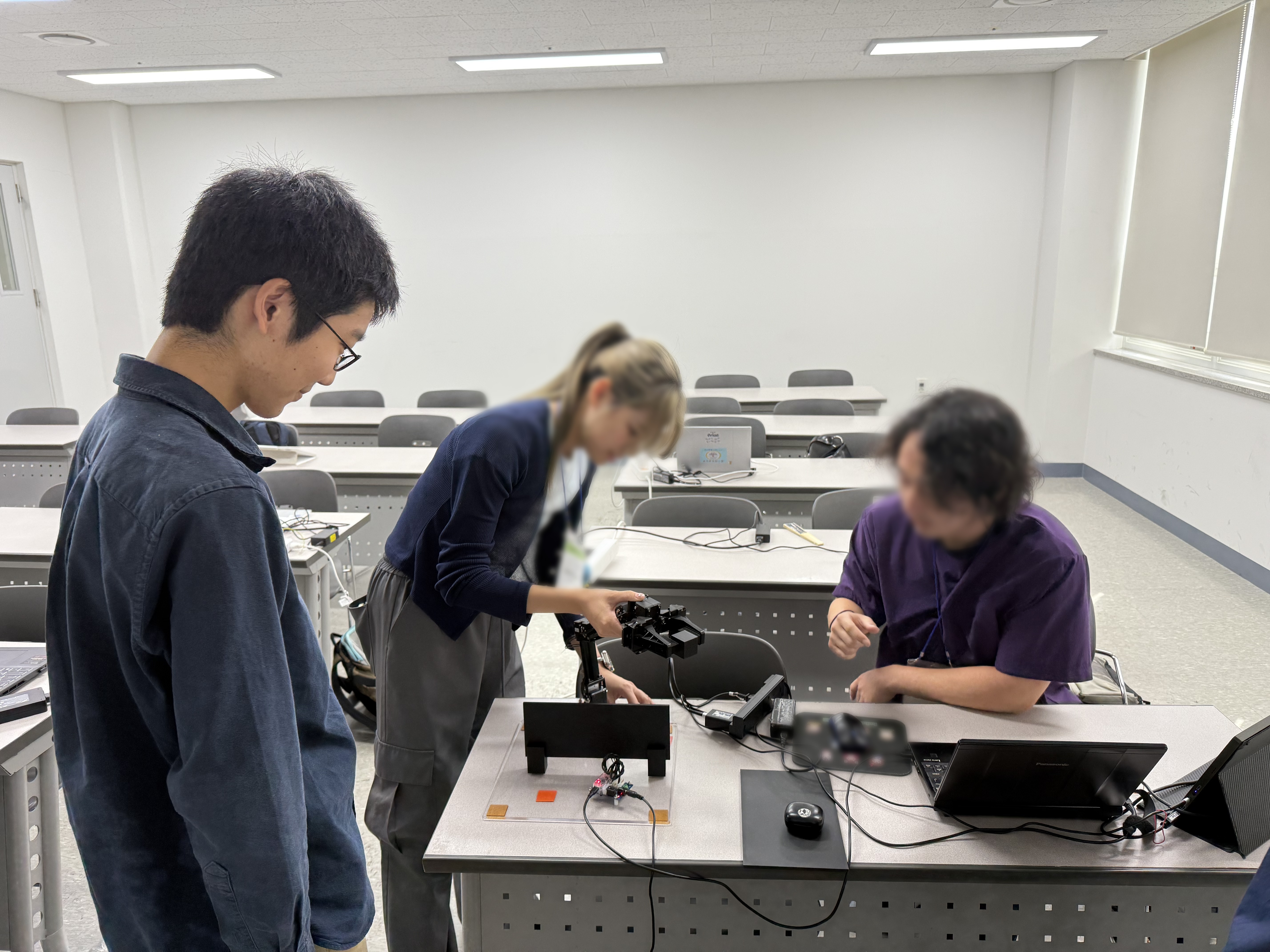 ロボットハンドの実習